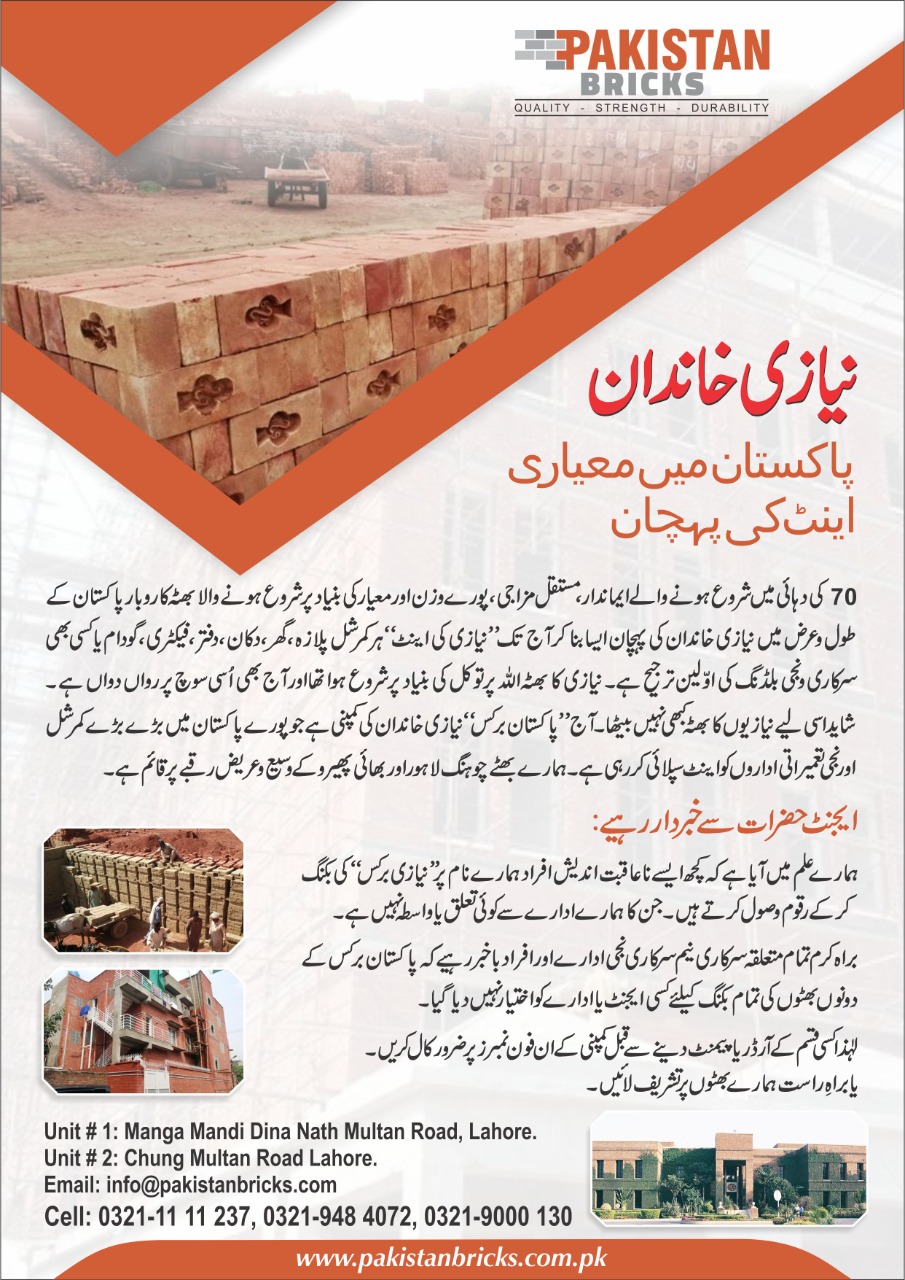 Bricks in Pakistan